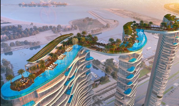 Skycrest Collection at Damac Bay| High-Class skyline Apartments