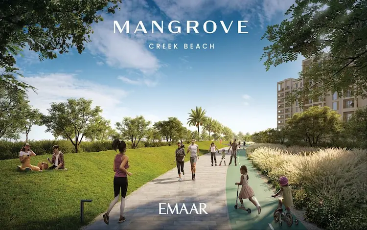Emaar Mangrove at Creek Beach in Dubai