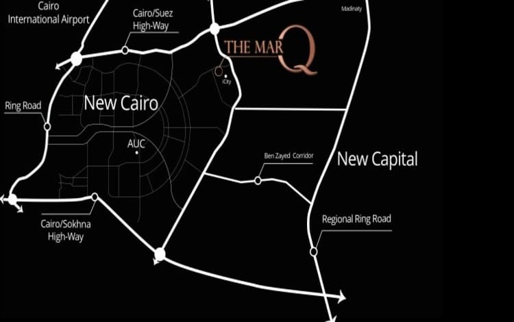 كمبوند ذا مارك القاهرة الجديدة The Marq New Cairo