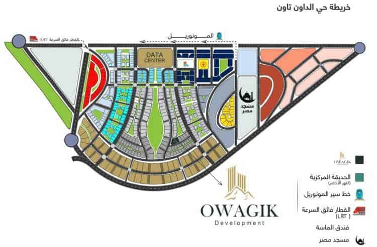 موقع مول اواجيك تاور العاصمة الإدارية الجديدة