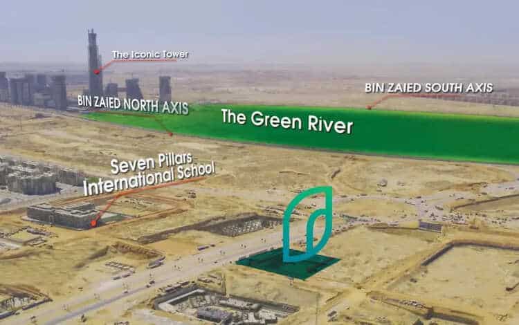 جرين ريفر تاور العاصمة الإدارية الجديدة River Green Tower