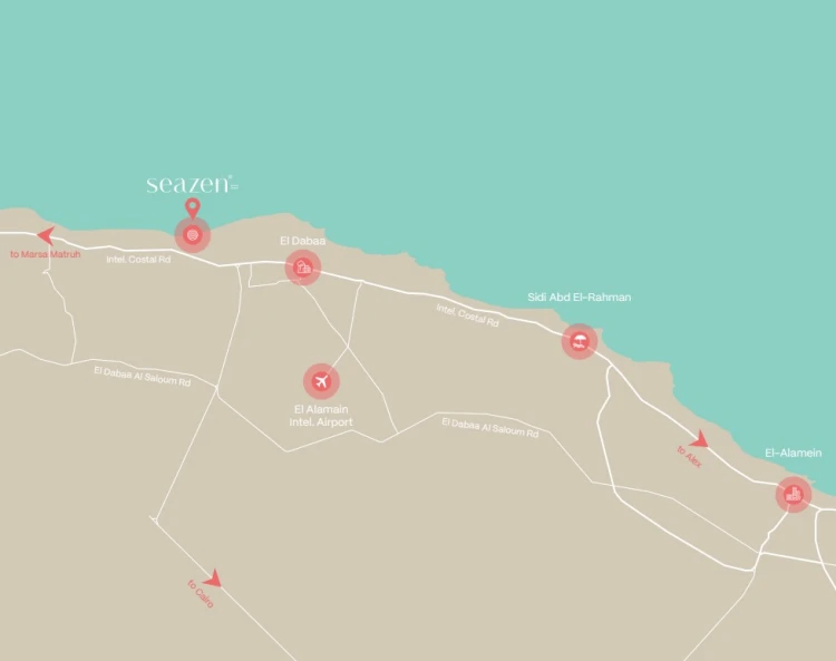The Location of Seazen North Coast