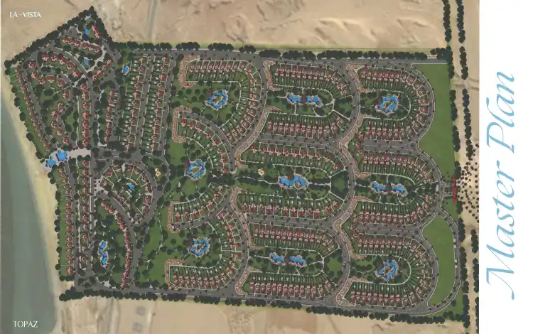 منتجع La Vista Topaz Ain Sokhna ماستر بلان قرية لافيستا توباز العين السخنة