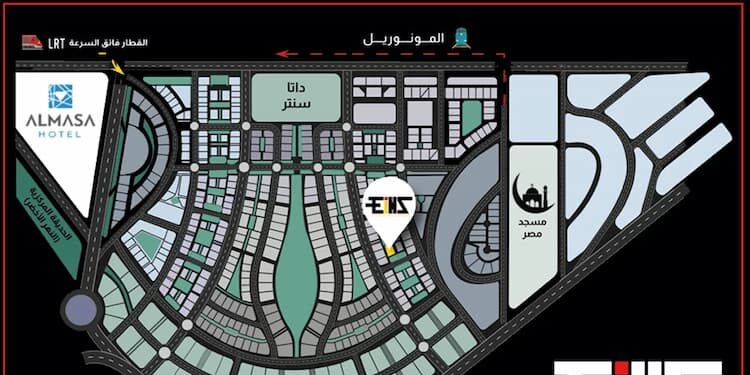 موقع مول اينز تاور العاصمة الادارية