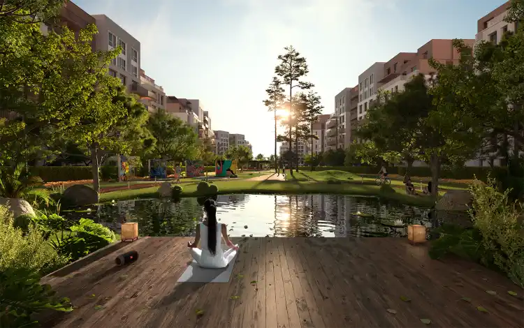 كمبوند جاردن جيت اكتوبر كمبوند Garden Gate October