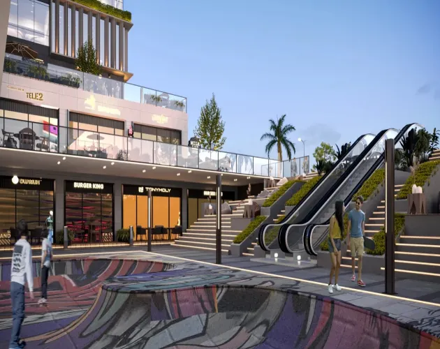 ذا لارك مول القاهرة الجديدة The Lark Mall قسط على 6 سنوات
