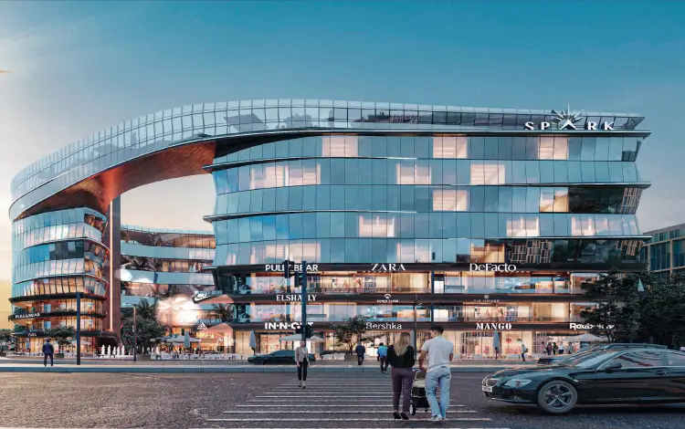 Spark Mall New Capital تصميم مول سبارك كابيتال انسايت العاصمة الإدارية