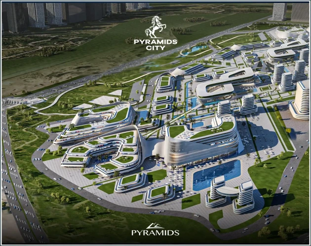 بيراميدز سيتي العاصمة الادارية Pyramids City Plaza بعائد 25%