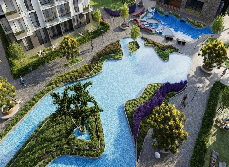 كمبوند ذا ايكون جاردنز التجمع الخامس The Icon Gardens اسعار 2025 2 The Icon Gardens New Cairo