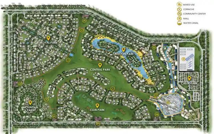 Mountain View Icity New Cairo master plan
