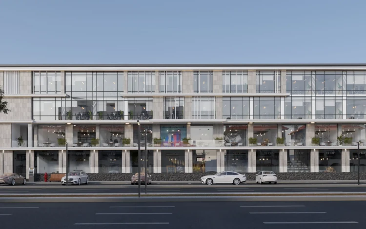 مساحة واجهة مول نكست بمدينة العبور