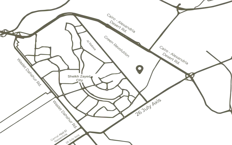 موقع كمبوند اليسيوم الشيخ زايد