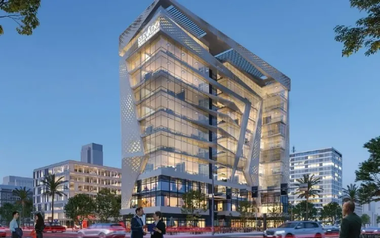 اليفادو تاور العاصمة الإدارية Elevado Tower بمقدم 0% 1 برج Elevado Mall بالاضاءة الليلية