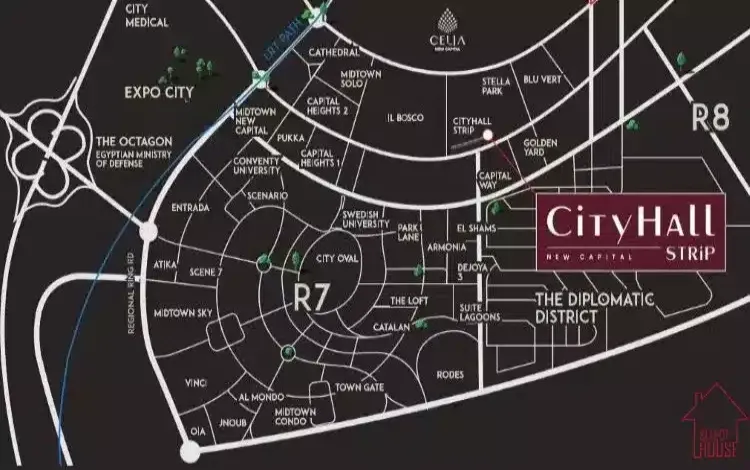 سيتي هول مول العاصمة الادارية