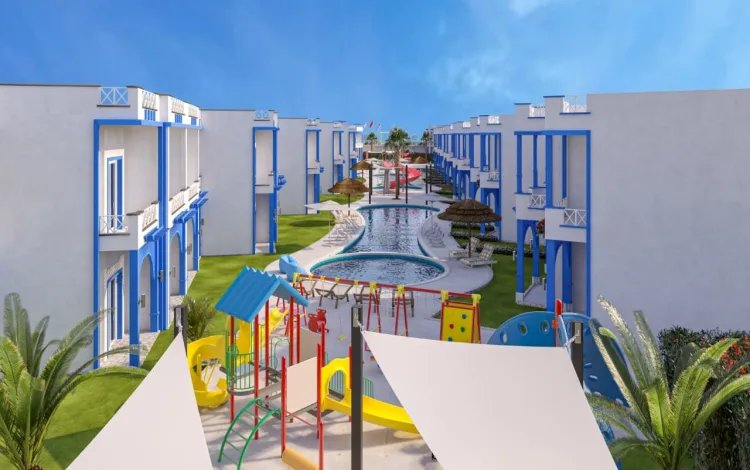 مساحة قرية إيلو ريزورت العلمين الجديدة