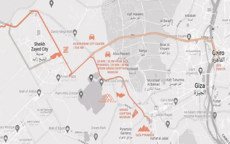 ابراج Zed Towers Sheikh Zayed موقع ابراج زيد الشيخ زايد