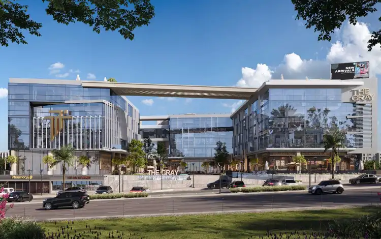 مول ذا جراي التجمع الخامس The Gray New Cairo بمقدم 10% فقط 1 مول ذا جراي في التجمع الخامس، تصميم عصري في قلب القاهرة الجديدة.