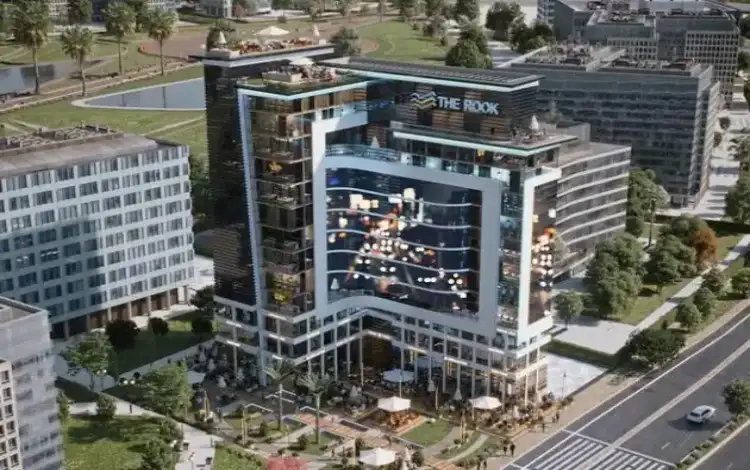 مول ذا روك العاصمة الادارية The Rook New Capital مقدم 5% فقط 1 واجهة مول ذا روك العاصمة الإدارية
