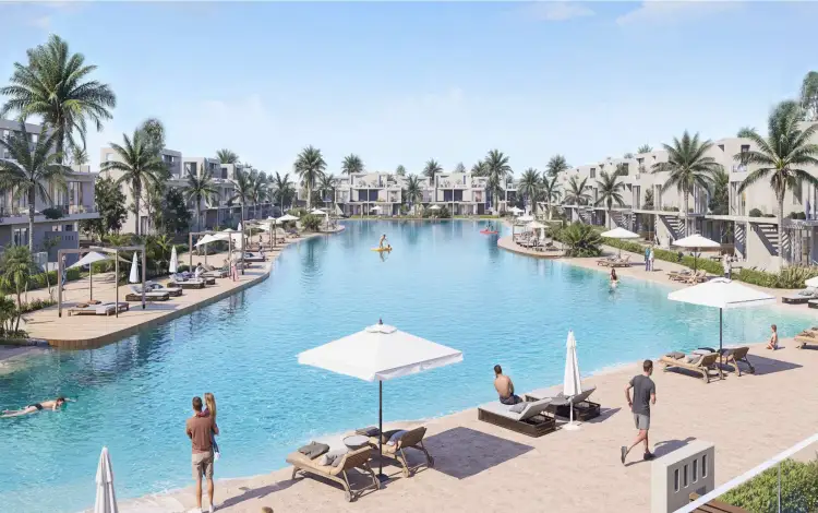 قرية Mar Bay رأس الحكمة وحدات منتجع مار باي رأس الحكمة