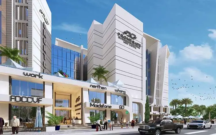 مول فرونت جيت امتلك وحدتك الأن بمقدم 0% وتقسيط حتى 6 سنوات 1 مبنى فرونت جيت العاصمة الإدارية من الخارج