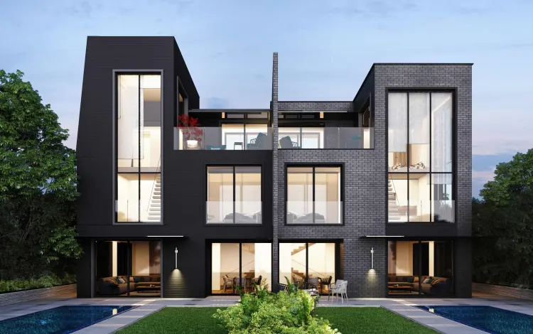 تصاميم كمبوند the ridge sabbour