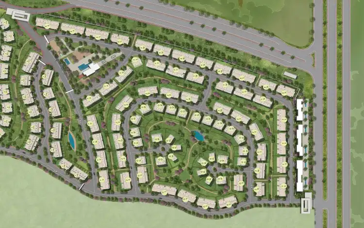 تصاميم كمبوند ذا ريدج صبور المستقبل سيتي