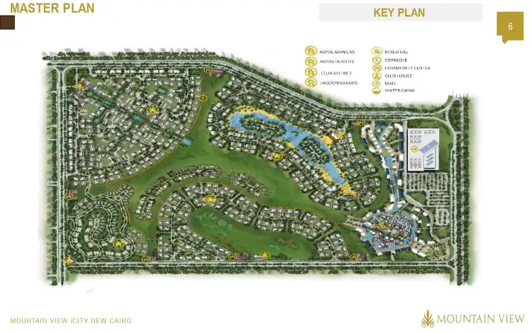 كمبوند mountain view icity new cairo ماستر بلان كمبوند ماونتن فيو اي سيتي التجمع الخامس