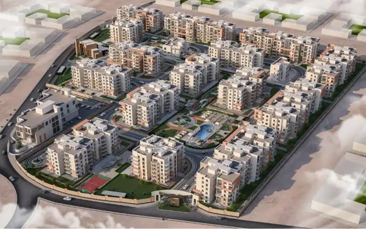 تصميم كمبوند كالما 6 اكتوبر