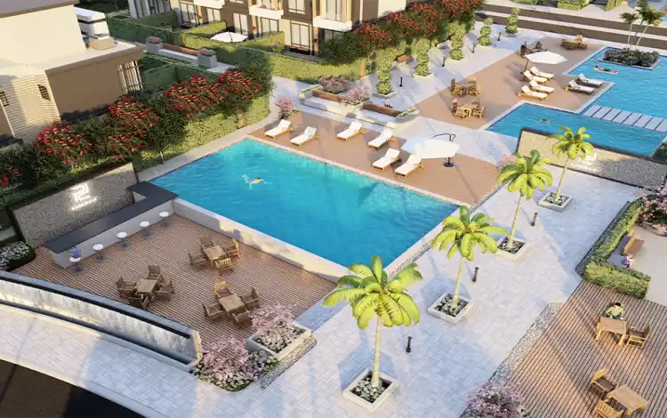 لا كابيتال سويت لاجونز La Capitale Suite Lagoons بمقدم 5% 2 إطلالة وحدات لاجونز العاصمة الادارية على المساحات الخضراء والبحيرات الصناعية