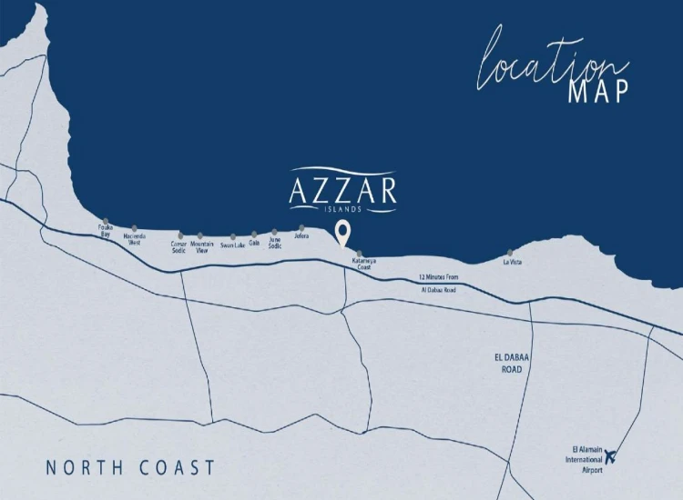 Azzar North Coast قرية ازار ايلاند الساحل الشمالي