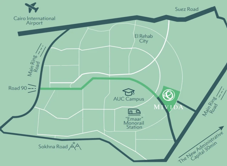 ميفيدا التجمع الخامس موفع ميفيدا التجمع الخامس