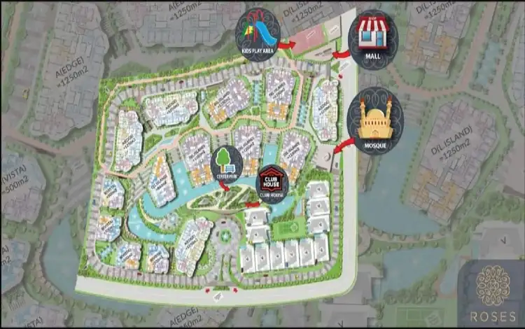 موقع كمبوند روزس العاصمة