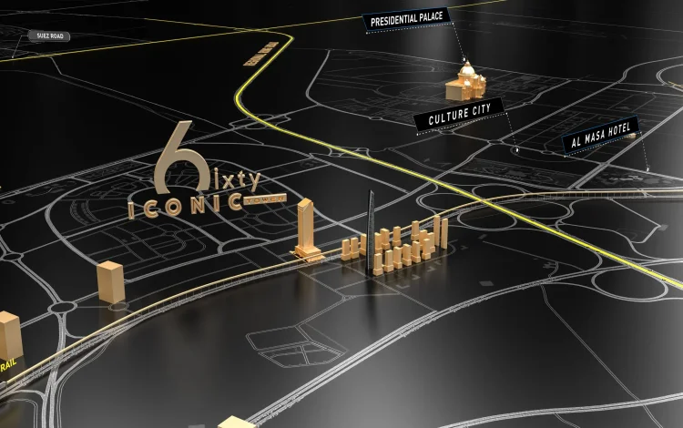 موقع سيكستي ايكونيك تاور العاصمة الإدارية