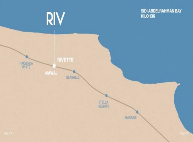 قريه امواج الساحل الشمالي Amwaj North Coast اسعار وتفاصيل 2025 1 قريه امواج الساحل الشمالي