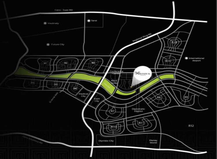 مونوريل تاور العاصمة Monorail Tower بمقدم 10% 1 مشروع مونوريل تاور العاصمة الإدارية