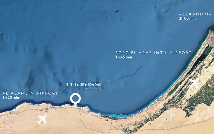 خريطة مراسي