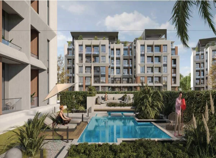 كمبوند نايا ويست الشيخ زايد Naia West new zayed بمقدم 5% 1 كمبوند Naia West الشيخ زايد