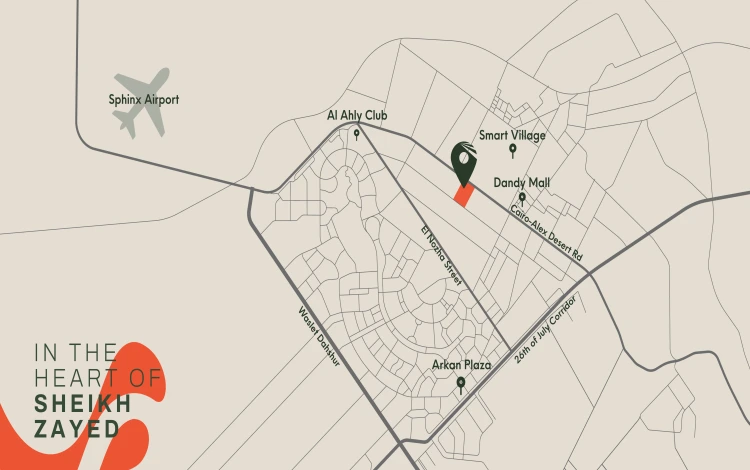Compound Valea Sheikh Zayed، موقع كمبوند فاليا الشيخ زايد Compound Valea Sheikh Zayed،