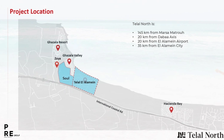 قرية Telal Soul North Coast موقع قرية تلال سول الساحل الشمالي Telal Soul North Coast
