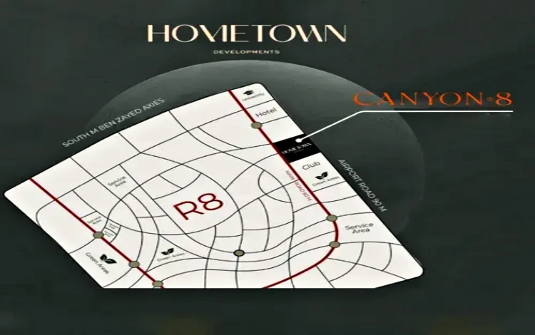 Canyon 8 New Capital Location of Canyon 8 Compound