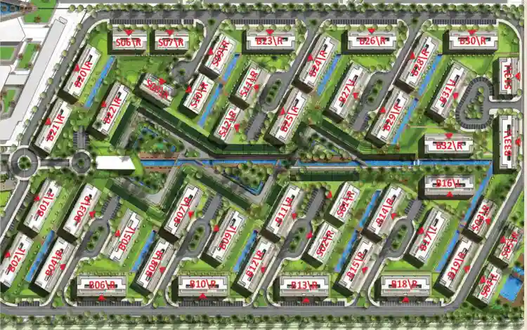 kite compound The land space of Kite Residence New Zayed