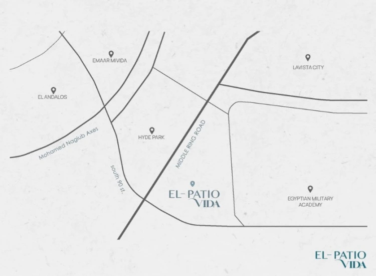 El Patio Vida Sixth Settlement El Patio Vida New Cairo Compound