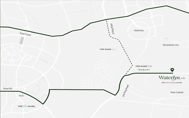 Waterlyn Compound Waterlyn Mostakbal City location