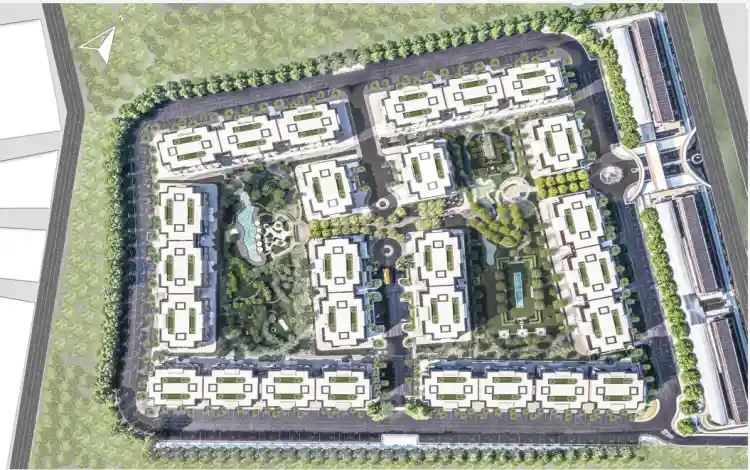 The master plan of Beta Residence October