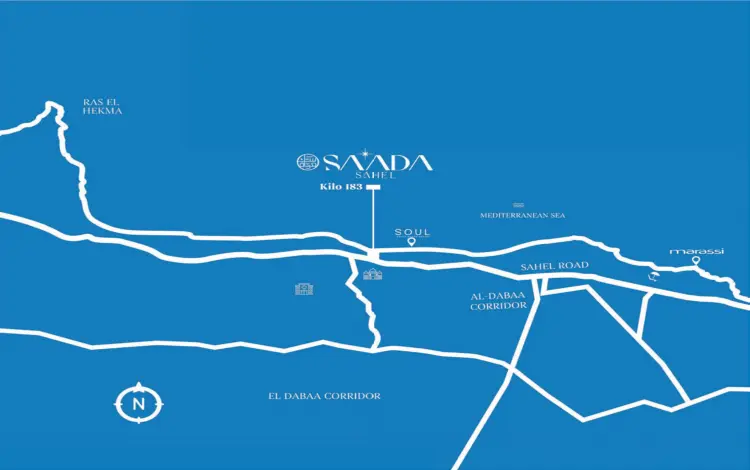 Saada North Coast location