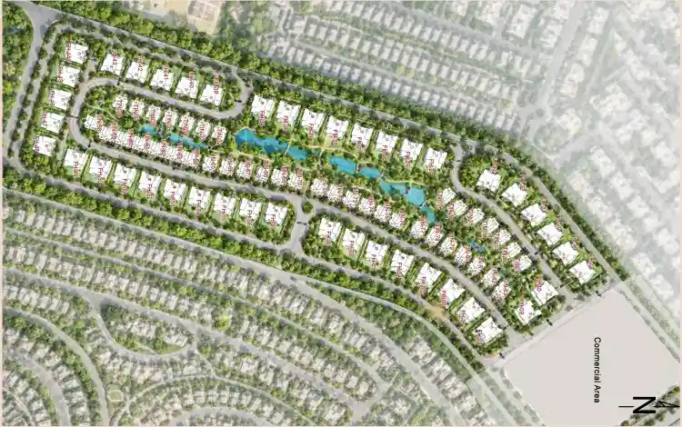 he Crown Palm Hills 6 October The Crown Palm Hills October Compound master plan