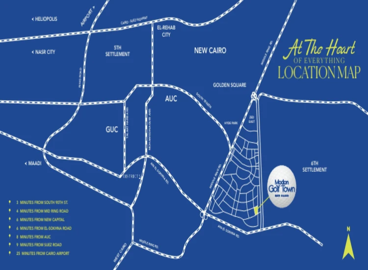 مشروع مدن جولف تاون 