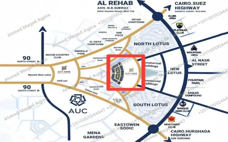 كمبوند Lush Valley New Cairo موقع كمبوند لاش فالي التجمع الخامس