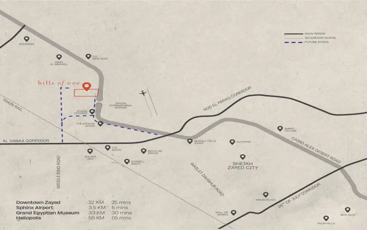 Hills of One New Zayed location