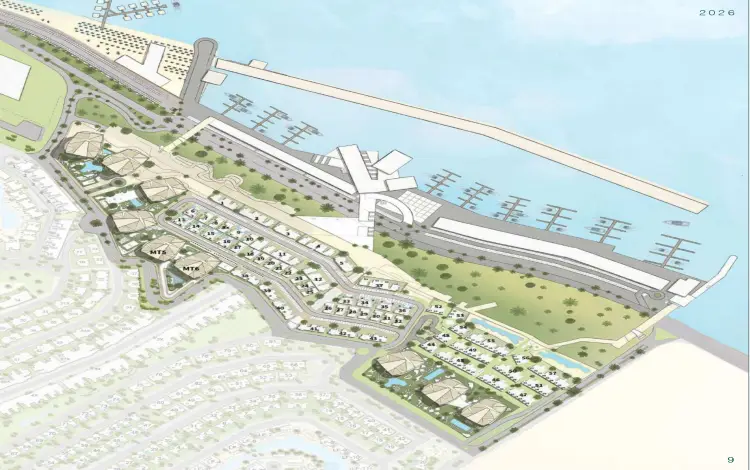 IL Monte Galala Towers Ain Sokhna Il Monte Galala Towers master plan